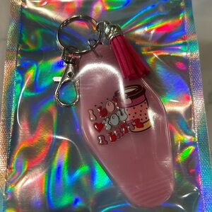 Handcrafted Motel Keychain NWT